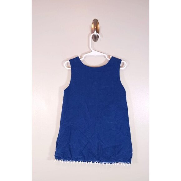 Christmas Smocked Corduroy Cotton Snowman Zuccini Toddler‎ Dress Size 4T - Picture 2 of 5